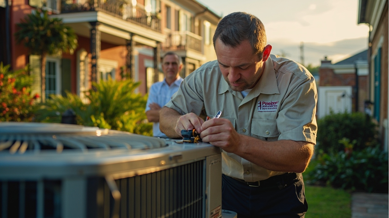 How Emergency Heat Pump Service Works When You Call Pioneer HVAC New Orleans