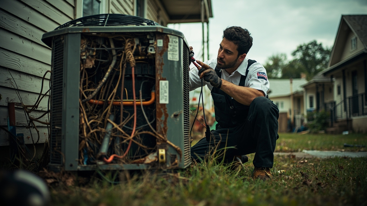 How We Stabilize and Restore Storm Damaged HVAC Systems