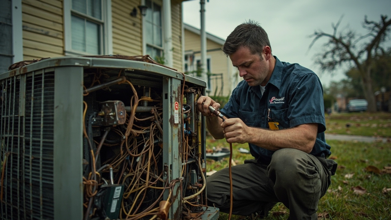 Storm Damage HVAC Repair in New Orleans – Emergency Response Within Hours, Not Days