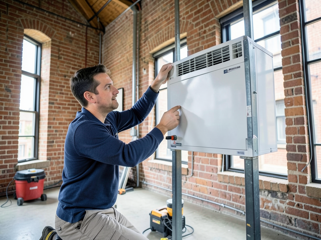 Challenges of cooling high ceiling lofts in the ne
