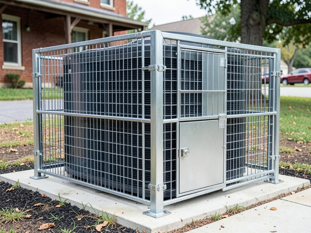 The best hvac security cages to prevent copper the