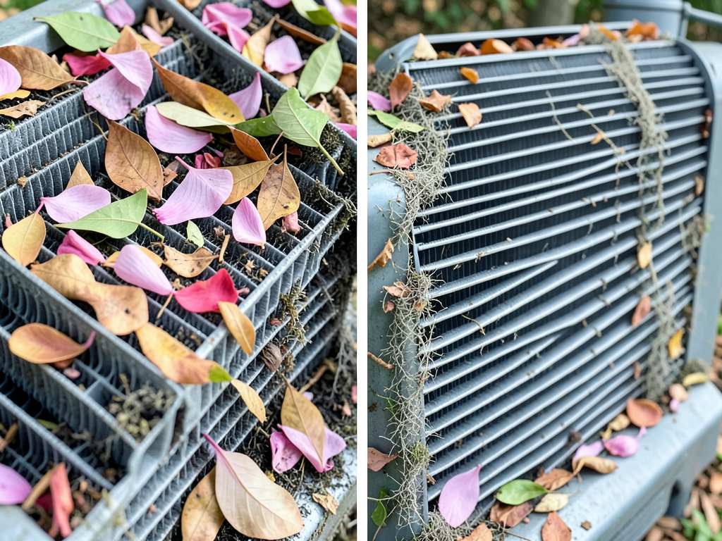 Why Magnolia Leaves and Crepe Myrtle Blooms are Secretly Killing Your Metairie AC Unit